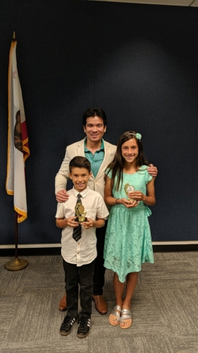 summer recital 2019 with Macy and Tyler